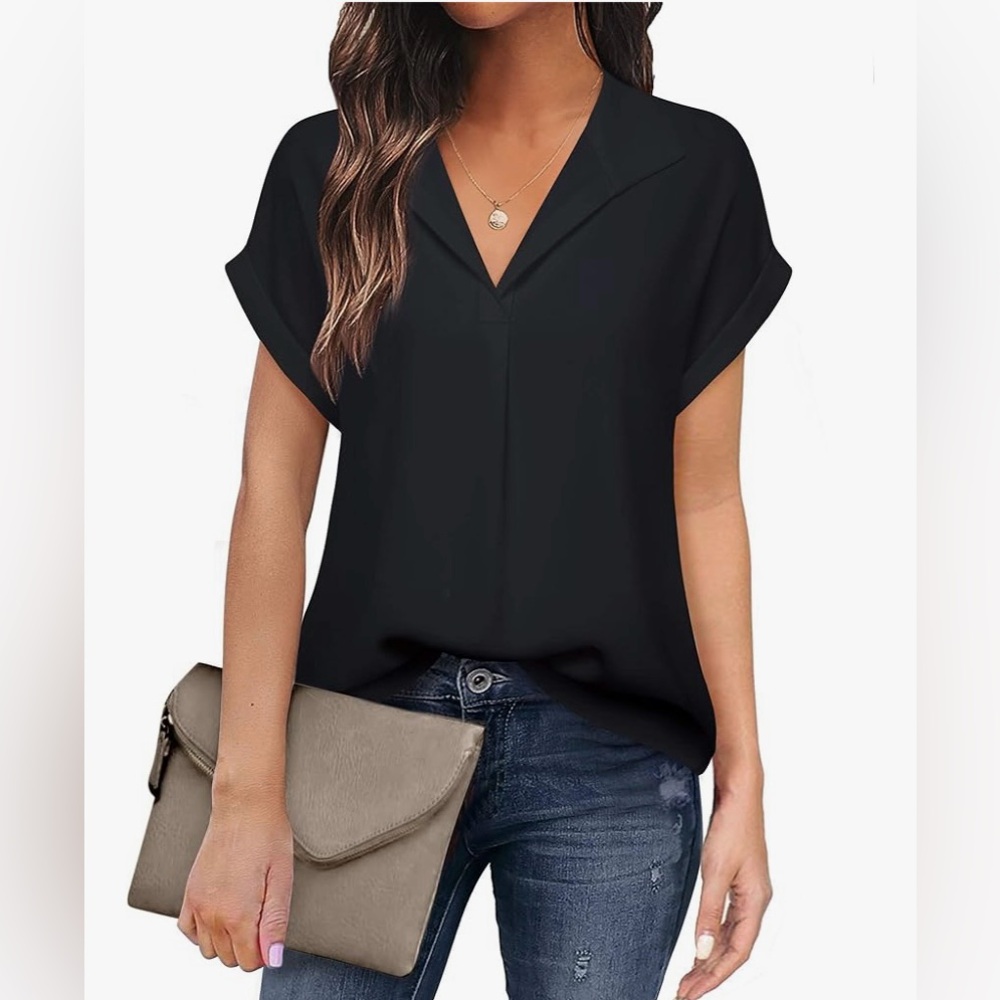 XL short sleeve shirt with collar